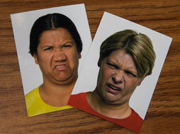 two-emotion-cards-showing-disgust two-emotion-cards-showing-disgust