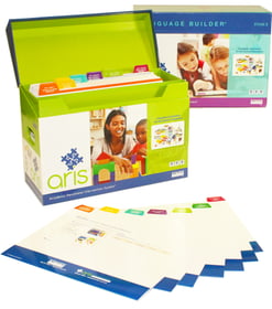 ARIS box 1 and 2 open for homeschooling kids with autism