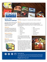 exStages Learning expressive labeling lesson plan image