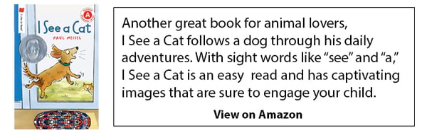 front-cover-and-description-of-I see-a-cat-book-amazon-ad