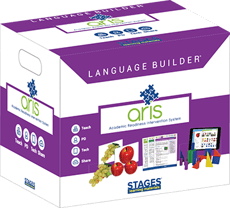 Stages Learning ARIS Language Builder Cards box