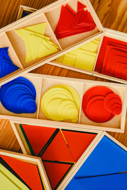 color and shape patterns for autism