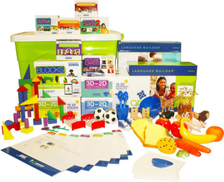 Stages Learning full ARIS kit with cards, blocks, toys 
