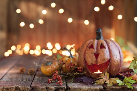 happy pumpkin halloween decoration